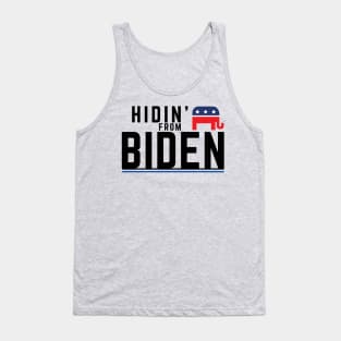 Hidin' from Biden 2020 Tank Top